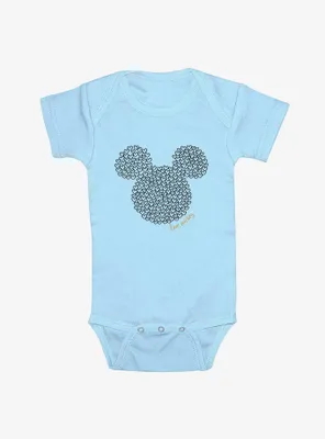 Disney Mickey Mouse Hearts Love Infant Bodysuit