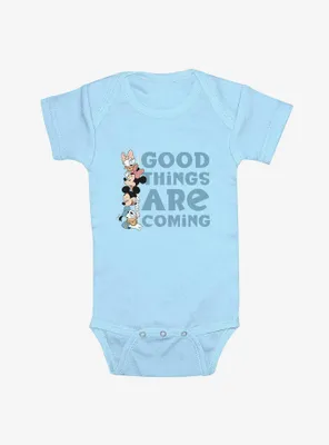 Disney Mickey Mouse Good Things Are Coming Infant Bodysuit