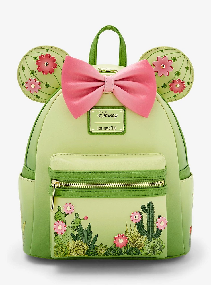 Loungefly Disney Minnie Mouse Cacti Ears Mini Backpack - BoxLunch Exclusive