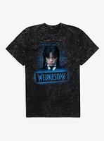 Wednesday Solitude Suits Me Mineral Wash T-Shirt