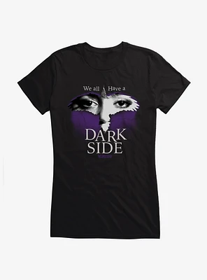 Wednesday We All Have A Dark Side Girls T-Shirt