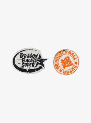 Dragon Ball Super Logo Enamel Pin Set