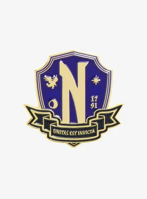 Wednesday Nevermore Academy Enamel Pin