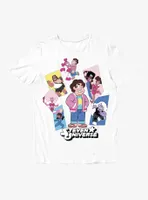 Steven Universe Character Panel Boyfriend Fit Girls T-Shirt