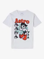 Astro Boy Heads Boyfriend Fit Girls T-Shirt