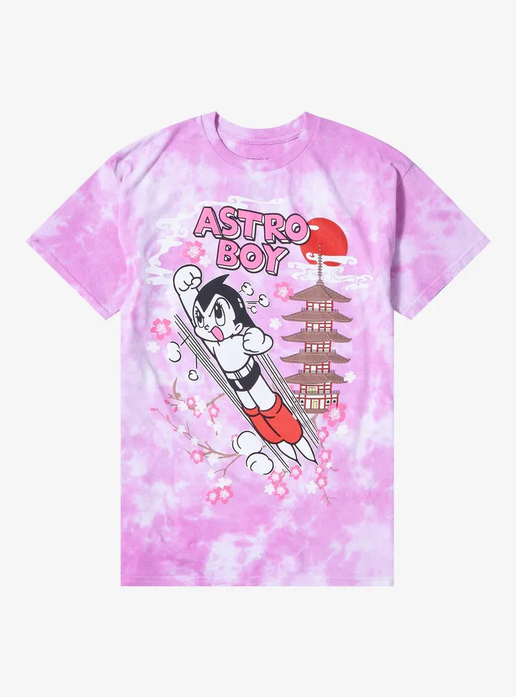 Astro Boy Sakura Flower Boyfriend Fit Girls T-Shirt