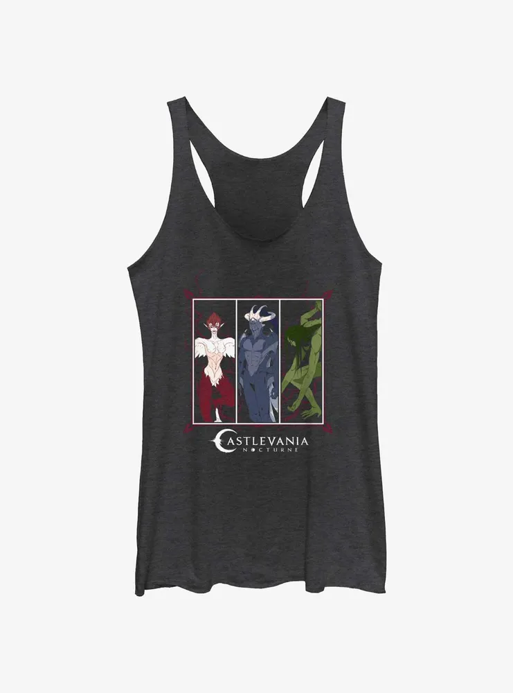 Castlevania: Nocturne Unholy Beasts Womens Tank Top