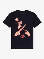 Skeleton Rose Lovesick T-Shirt By M.M.Muench