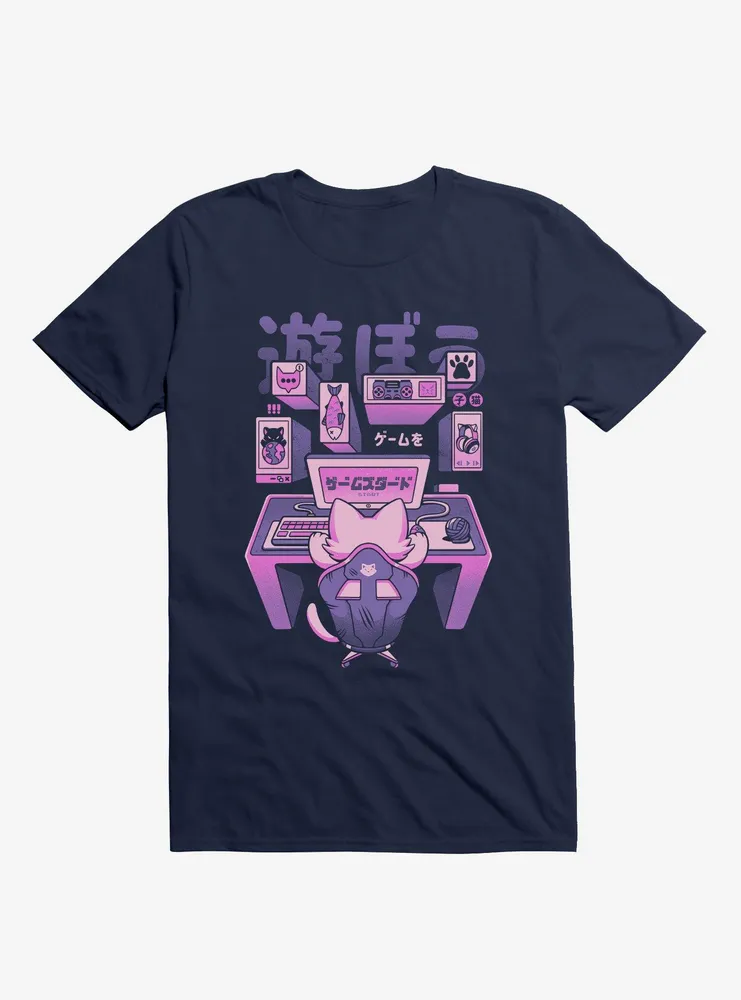 Gamer Cat T-Shirt By EduEly