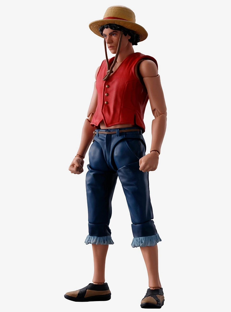 Bandai Spirits One Piece (A Netflix Series) S.H. Figuarts Monkey D. Luffy Figure