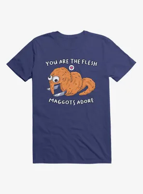 Squiggle Worms Flesh Maggots T-Shirt