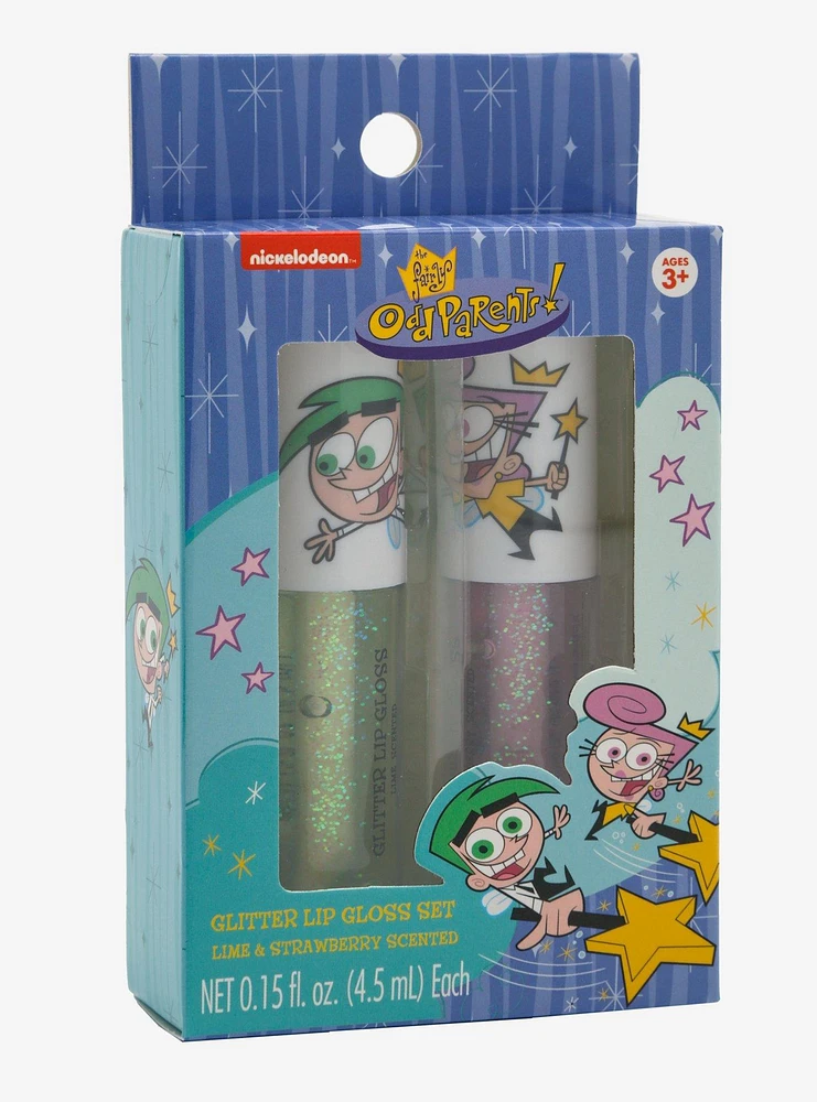 The Fairly OddParents Wanda & Cosmo Glitter Lip Gloss Set