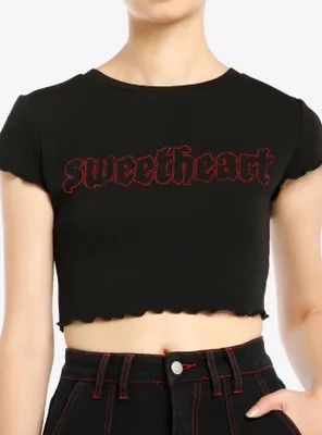 Sweetheart Rhinestone Girls Baby T-Shirt