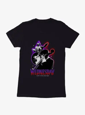Wednesday Sharp-Edged Womens T-Shirt