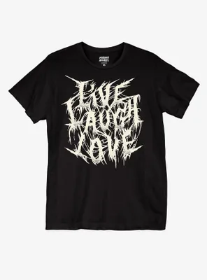 Twisted Live Laugh Love T-Shirt By Murder Apparel