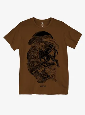 Mystical Creature Collage T-Shirt By King Guro