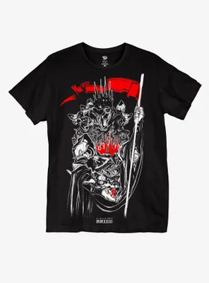 King Of Hell T-Shirt By Guro