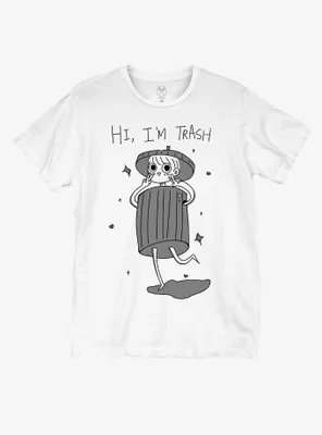 Hi I'm Trash T-Shirt By Hootles