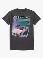 Pink Car Panther T-Shirt By Vapor95