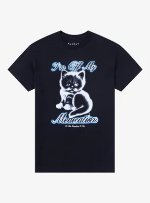Off My Meds Cat T-Shirt By Friday Jr