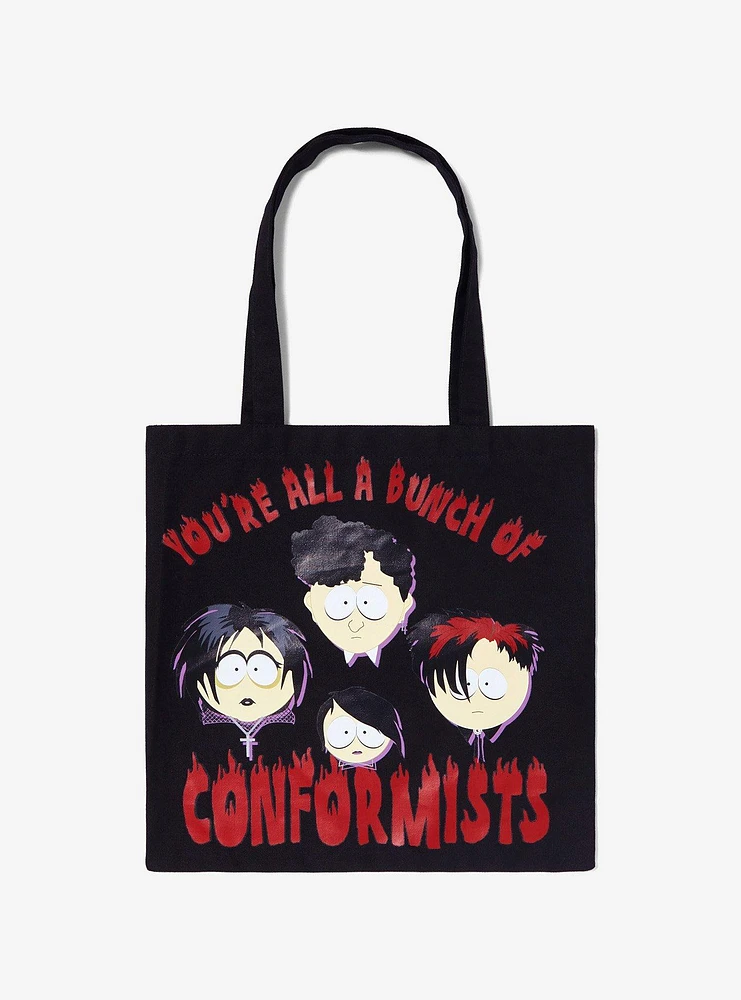 South Park Goth Kids Canvas Tote Bag