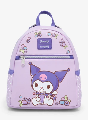 Loungefly Kuromi Blueberries Mini Backpack