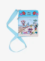 Loungefly Disney Mickey Mouse & Friends Beach Passport Crossbody Bag