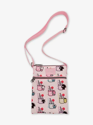 Loungefly Hello Kitty And Friends Drinks Passport Crossbody Bag