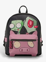 Invader Zim GIR & Zim With Pig Mini Backpack