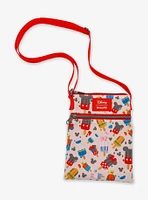 Loungefly Disney Mickey Mouse & Friends Popsicle Passport Crossbody Bag