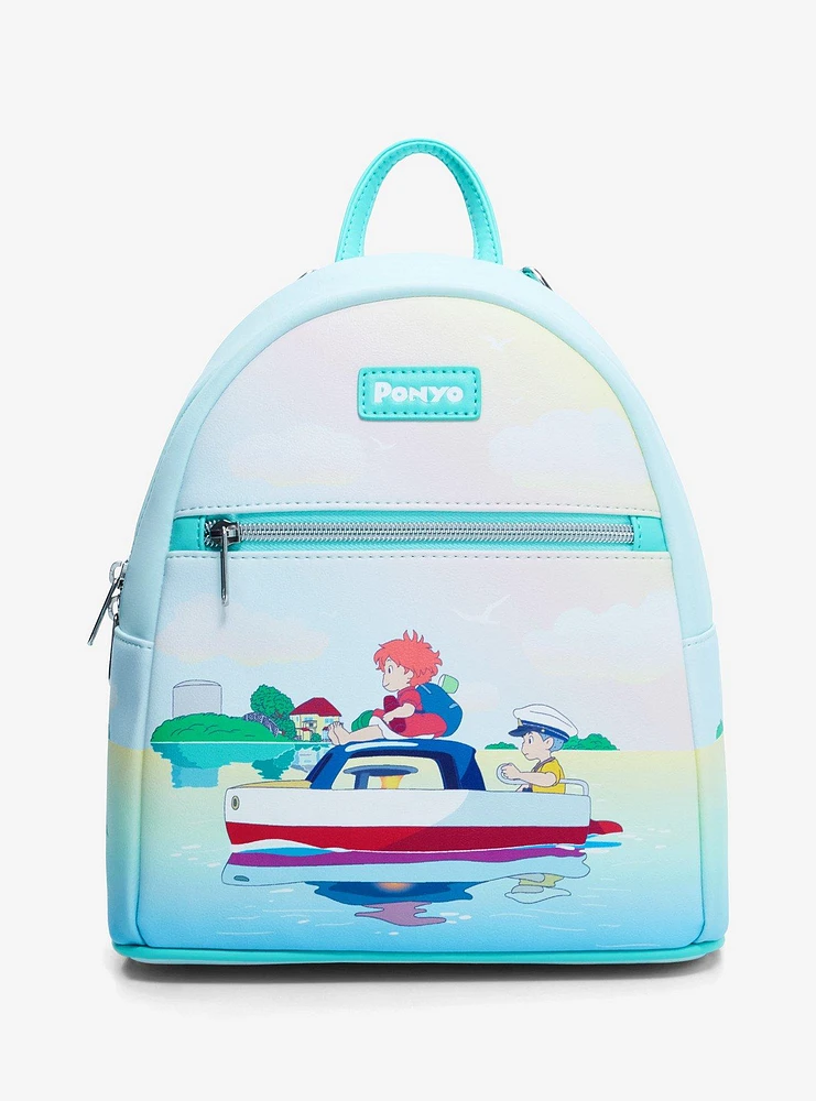 Loungefly Studio Ghibli® Ponyo Boat Scene Mini Backpack