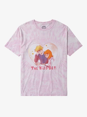 The Kiss Bet Oliver & Sara Heart Tie-Dye T-Shirt