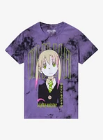 Soul Eater Maka Purple Tie-Dye T-Shirt