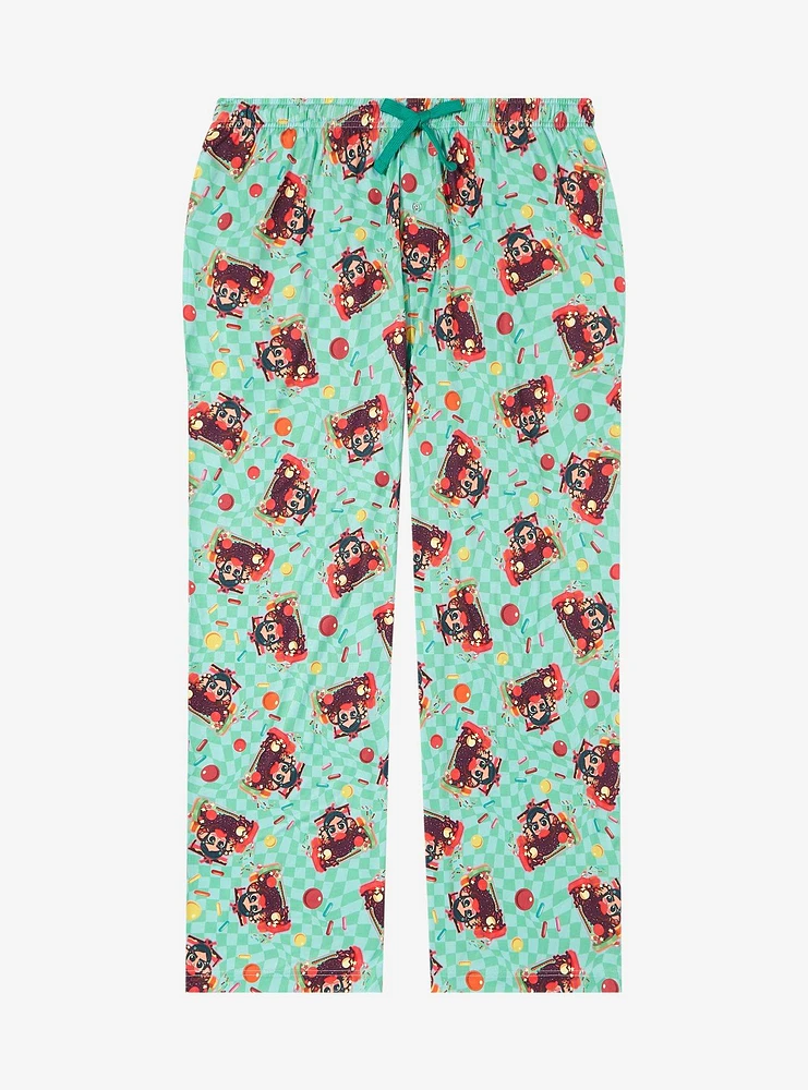 Disney Wreck-It Ralph Vanellope Von Schweetz Racing Allover Print Sleep Pants - BoxLunch Exclusive