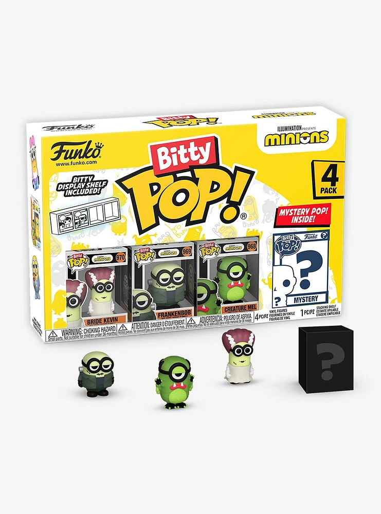 Funko Minions Bitty Pop! Frankenbob Vinyl Figure Set