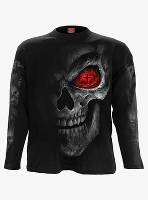 Spiral Death Stare Long Sleeve T-Shirt Black