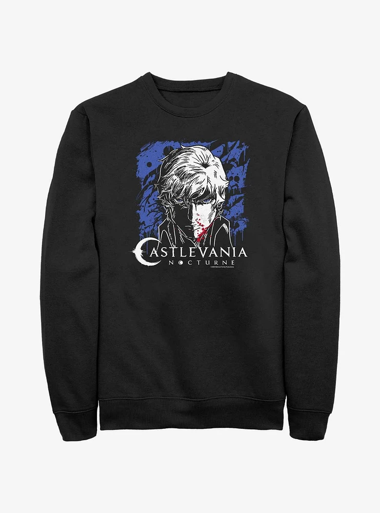 Castlevania: Nocturne Richter Face Sweatshirt