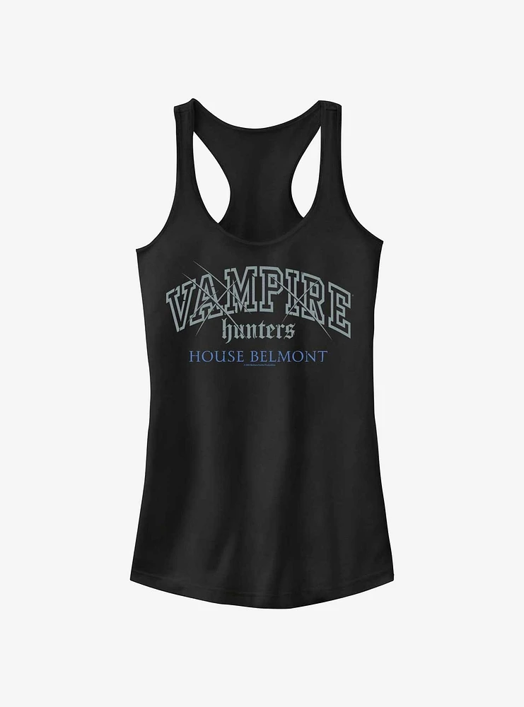 Castlevania: Nocturne Vampire Hunters House Belmont Girls Tank