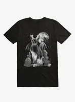 Graveyard Demon Cat T-Shirt