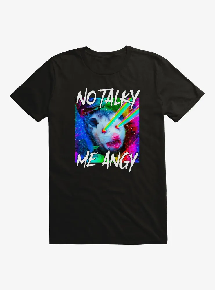 No Talky Angy Possum T-Shirt