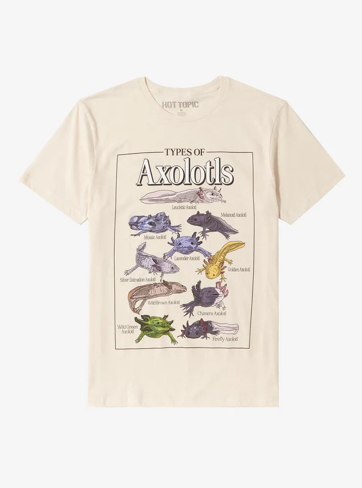 Types Of Axolotls T-Shirt
