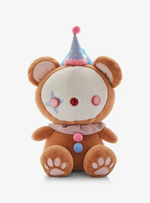 Clown Bear Plush Backpack