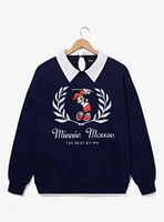 Disney Minnie Mouse Golf Collared Women's Plus Crewneck - BoxLunch Exclusive