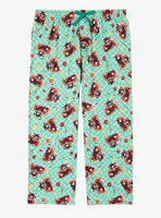 Disney Wreck-It Ralph Vanellope Racing Allover Print Women's Plus Sleep Pants — BoxLunch Exclusive