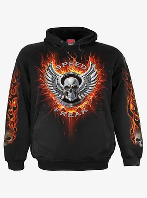 Spiral Speed Freak Hoodie Black