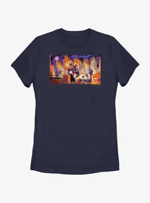 Devil's Candy Halloween Wallpaper Womens T-Shirt