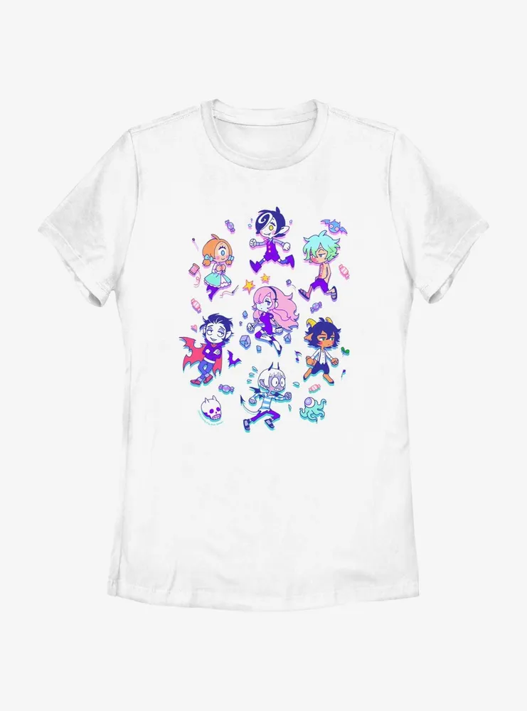 Devil's Candy Chibi Jumble Womens T-Shirt