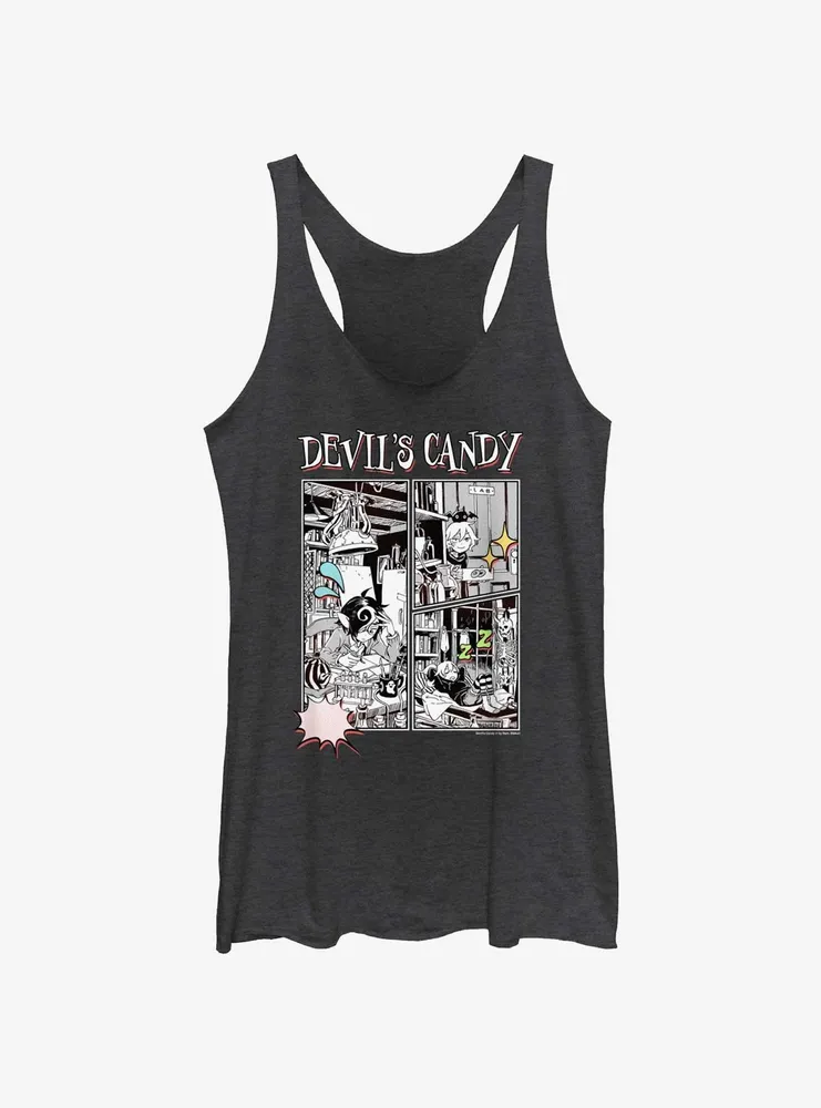 Devil's Candy Comic Panels Womens Tank Top