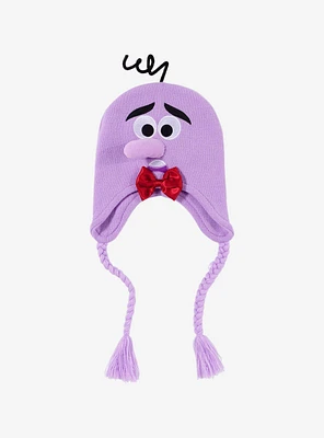 Disney Pixar Inside Out Fear Figural Tassel Beanie