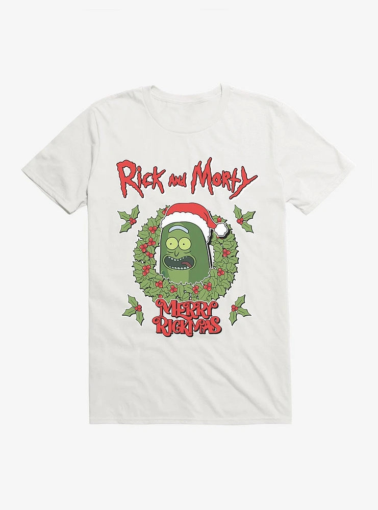 Rick & Morty Pickle Merry Rickmas T-Shirt